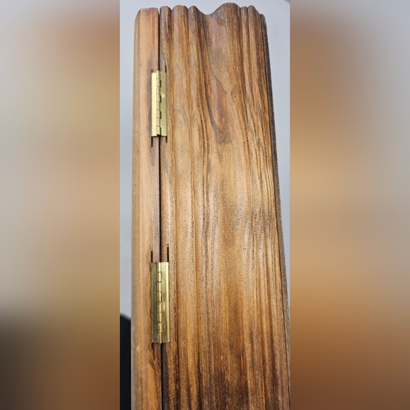 Mischief By Janet Kruskamp Print 3 Cats Handmade Solid Wood Hinged Jewelry Box - Picture 10 of 12